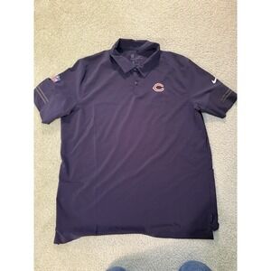 Nike Dri-Fit Chicago Bears Navy Polo size XL